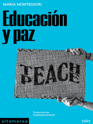 cover image of Educación y paz